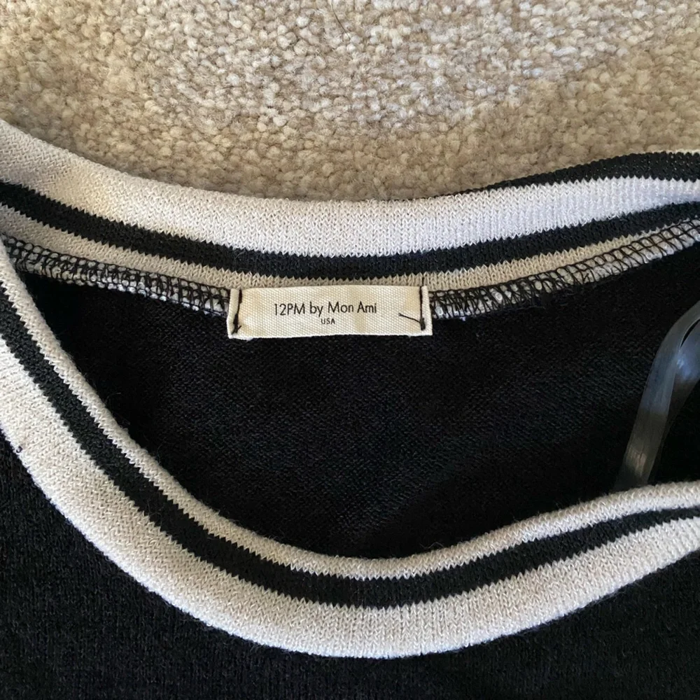 Women’s Medium 12PM by Mon Ami On Another Level Striped Top - Picture 3 of 6